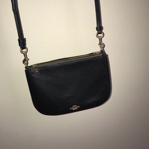 Coach black crossbody bag